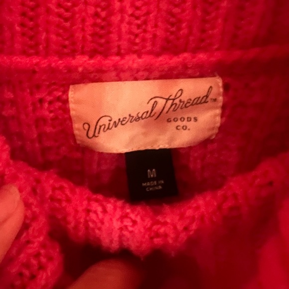 Universal Thread Vibrant Pink turtleneck Sweater - Picture 8 of 12